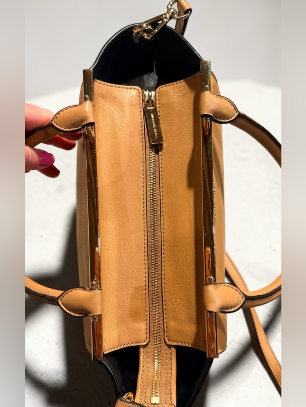 Michael Kors Vivianne Medium Satchel Colorblock Leather - Picture 9 of 15